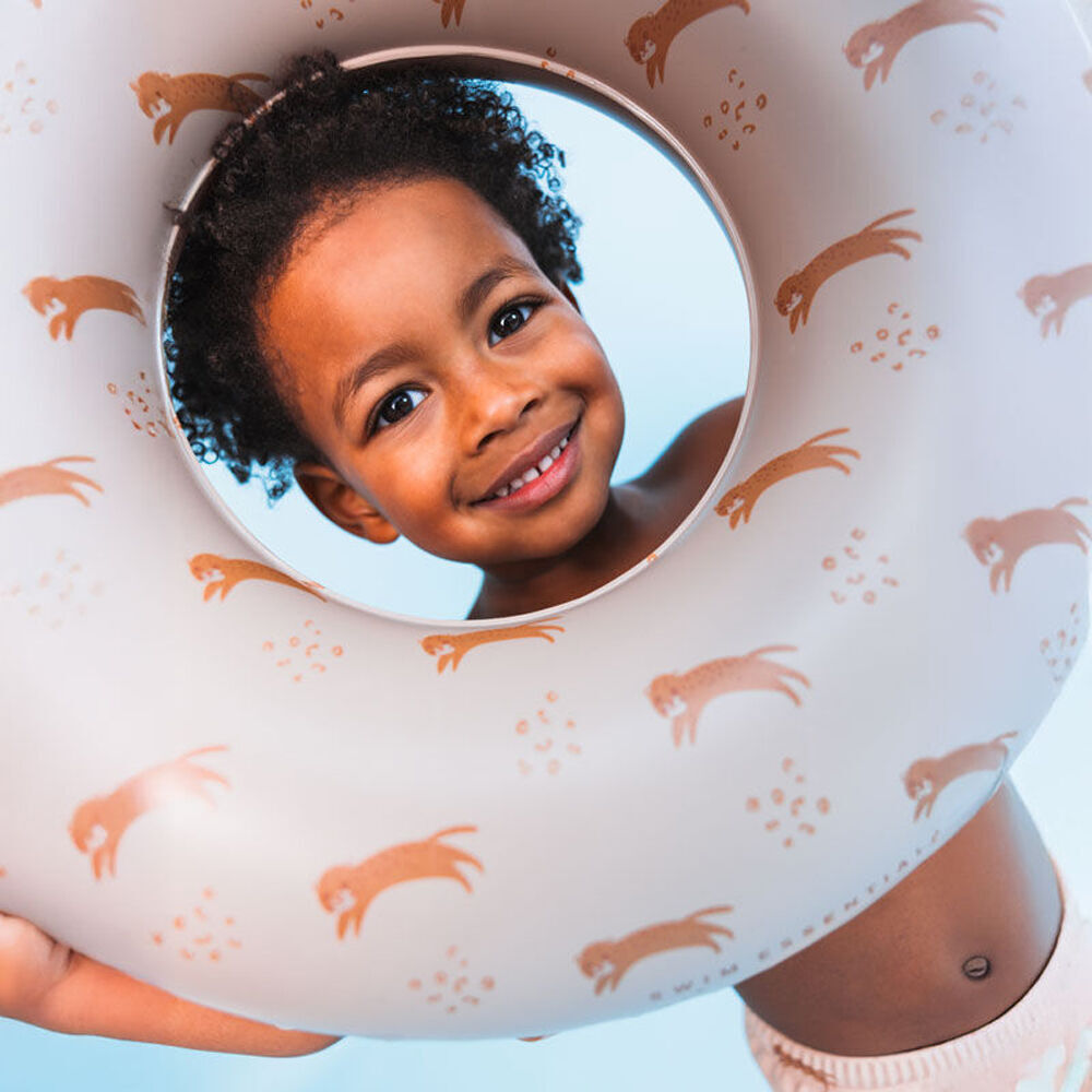 2PK Swim Essentials Kids Inflatable Swimming Ring Pool Floater 55cm Roamer