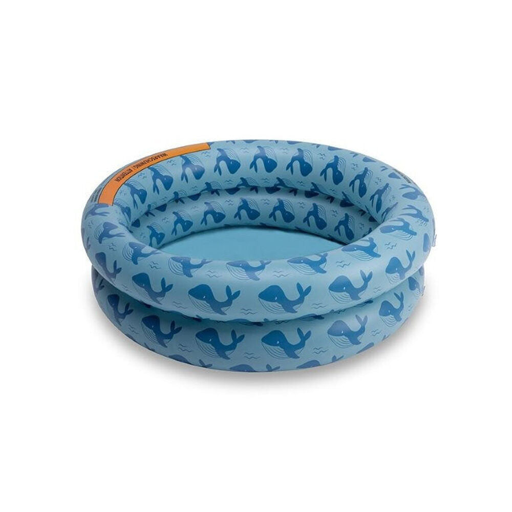 2PK Swim Essentials Baby Inflatable Swimming Pool 60cm Blue Whaley 0+