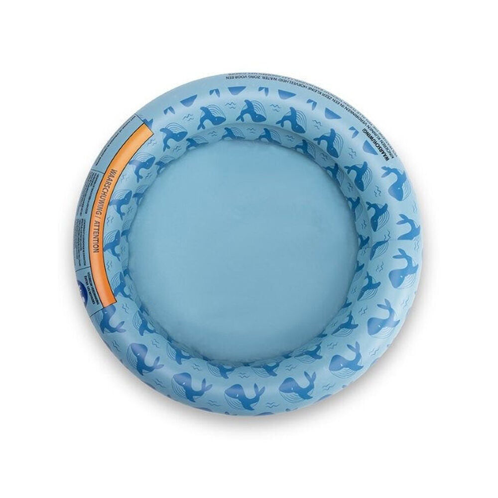 2PK Swim Essentials Baby Inflatable Swimming Pool 60cm Blue Whaley 0+