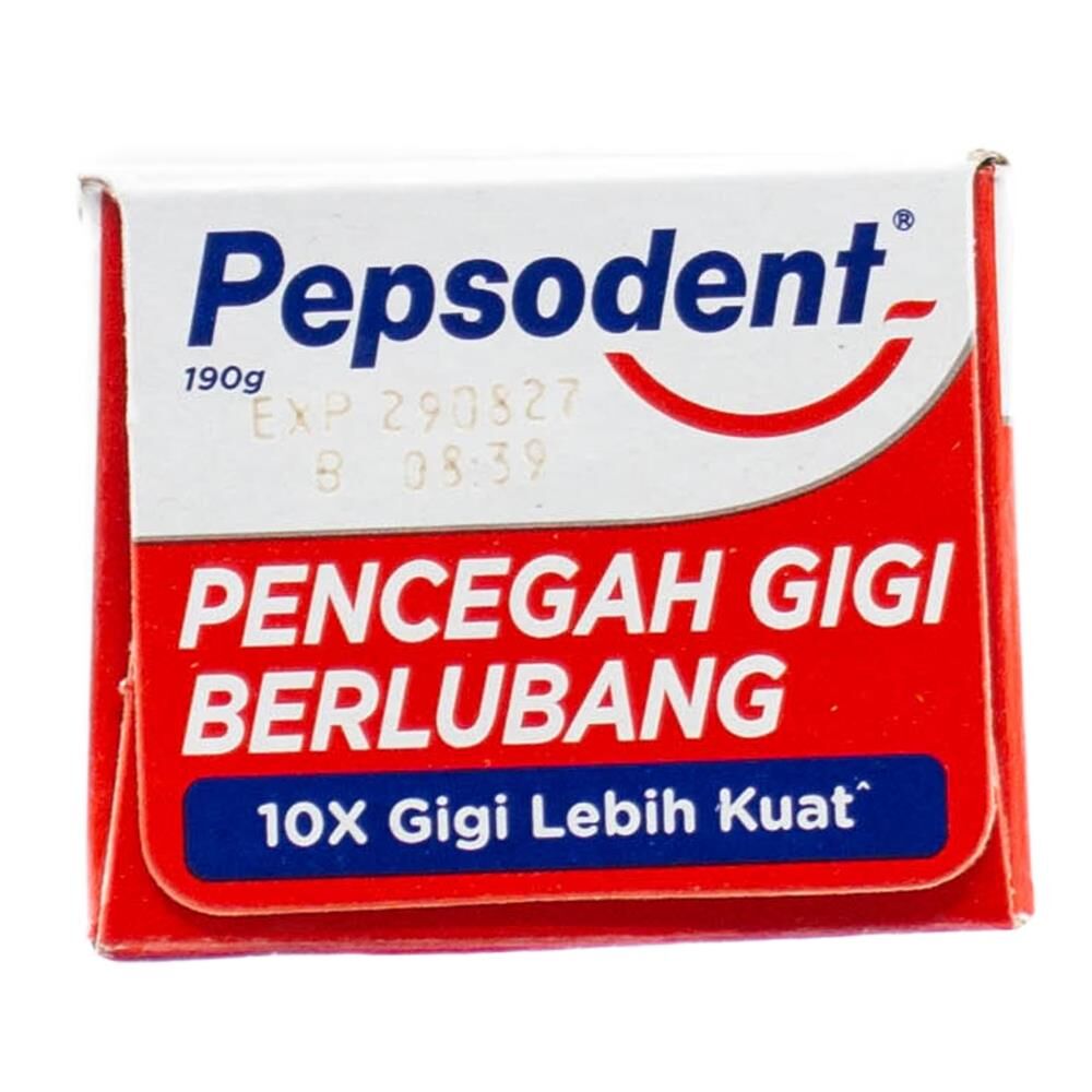 12PK Pepsodent 190g Toothpaste 10x Stronger Teeth Cavity Fighter