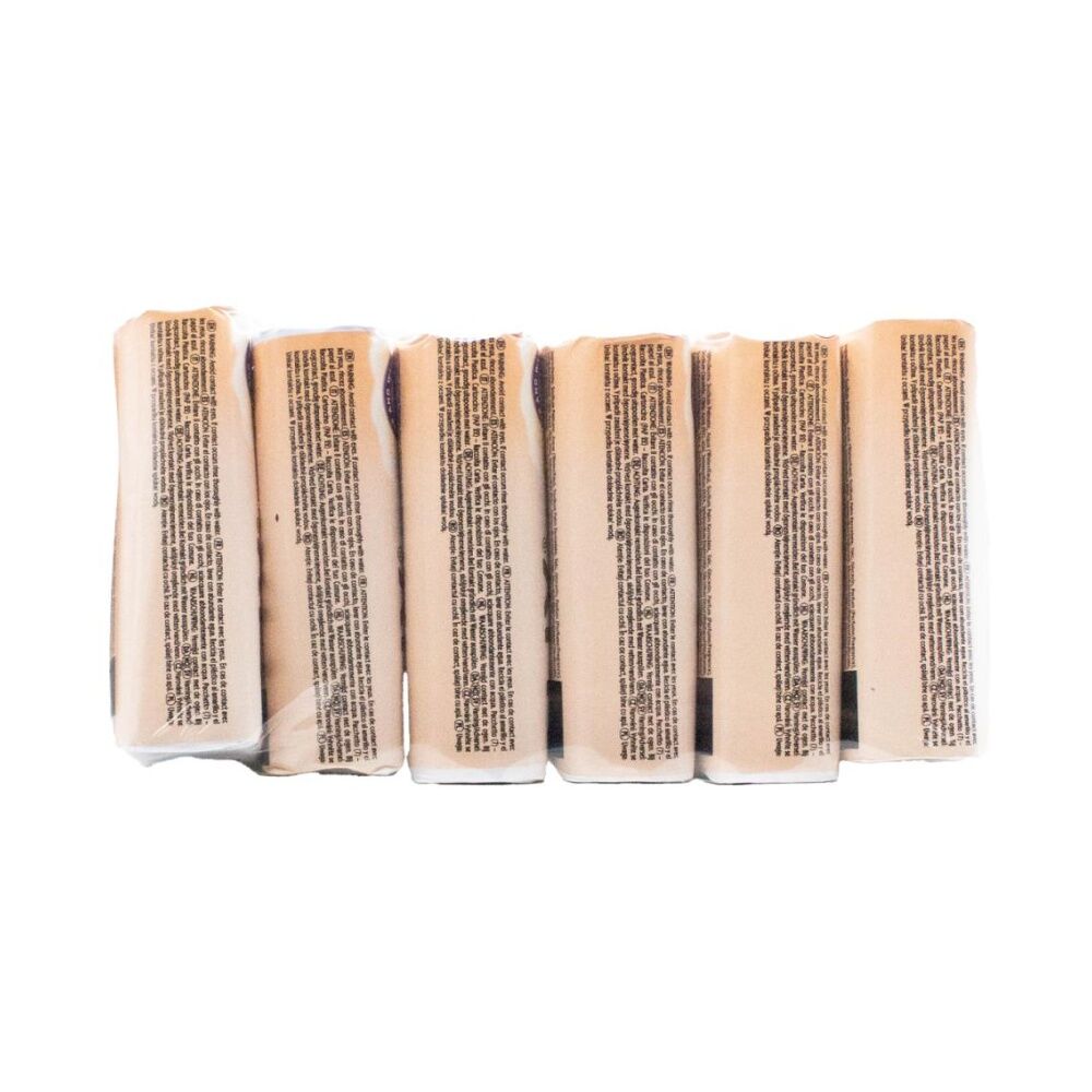 8x 6PK Lux Velvet Touch Soap Bar Creamy Scent w/Jasmin & Almond Oil 80g