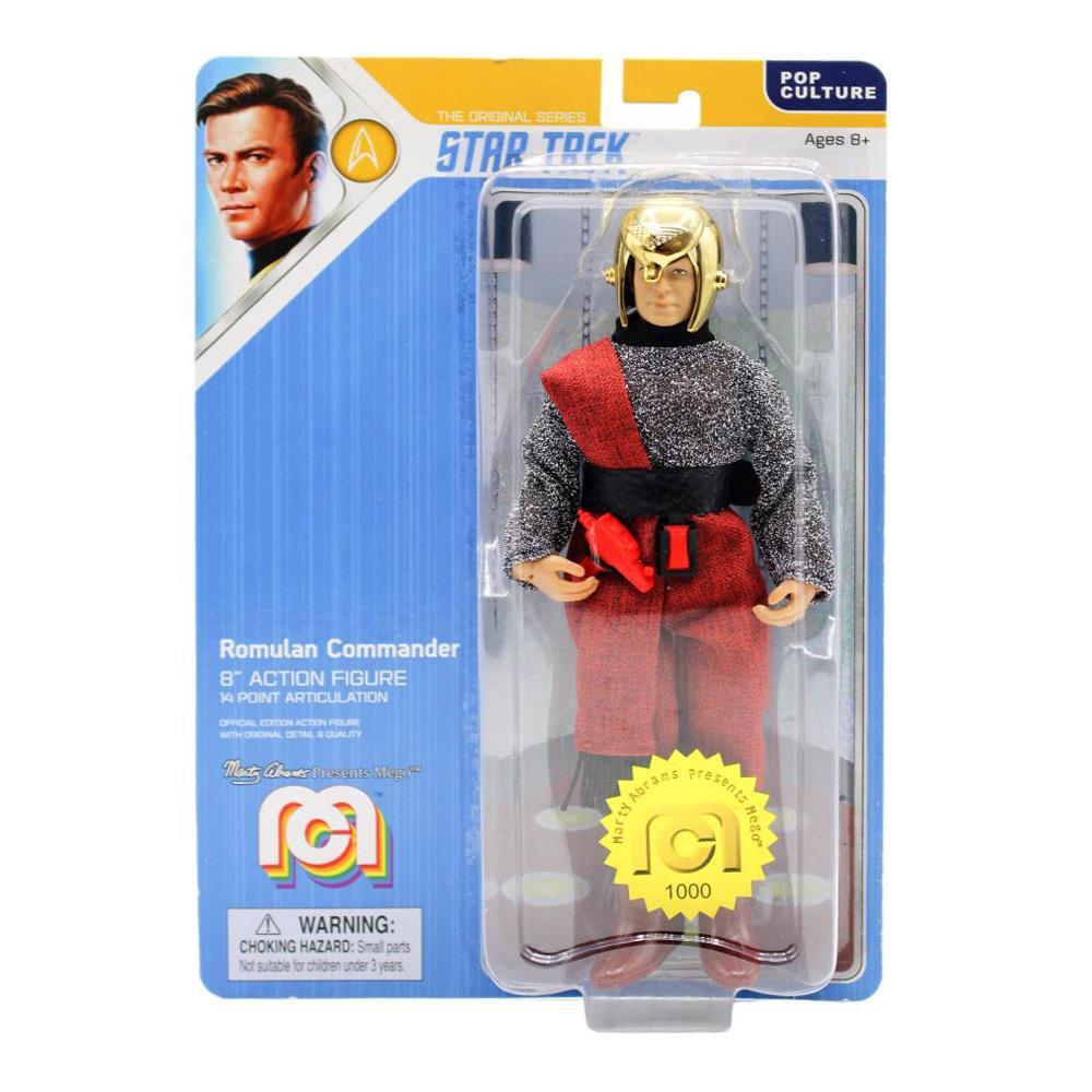 2PK Mego Star Trek Action 8in Figure Toy Assorted 8y+
