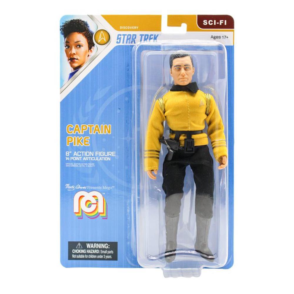 2PK Mego Star Trek Action 8in Figure Toy Assorted 8y+