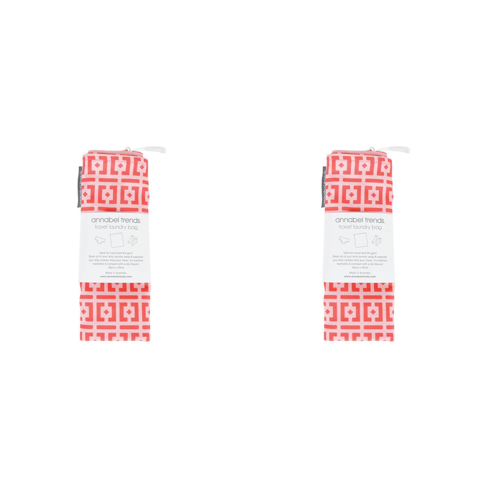 2PK Annabel Trends Cotton Laundry Bag 35x50cm - Brickworks