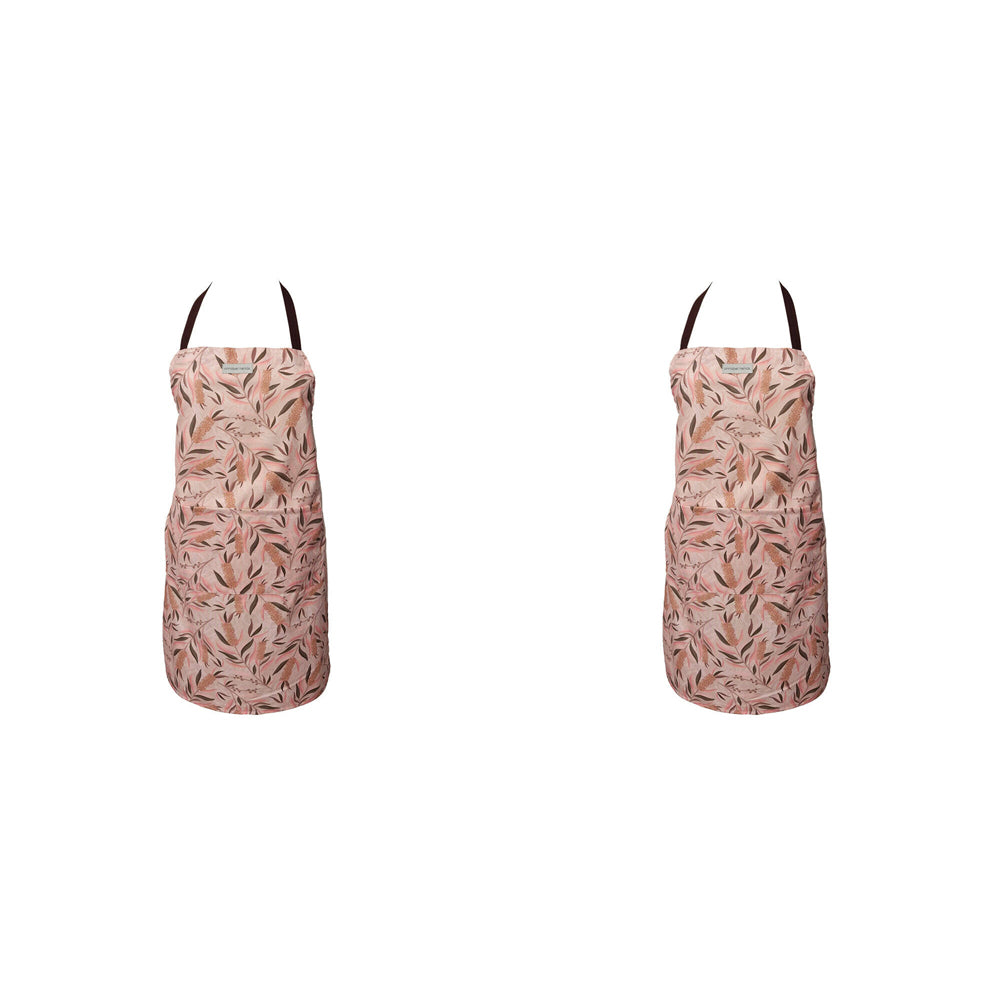 2PK Annabel Trends Cotton Apron 60x80cm - Bottlebrush Light
