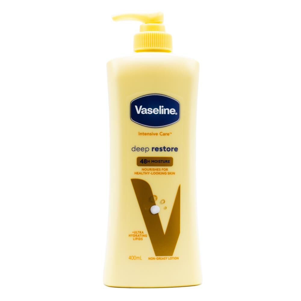 8PK Vaseline Intensive Care Deep Restore Body Lotion 400ml