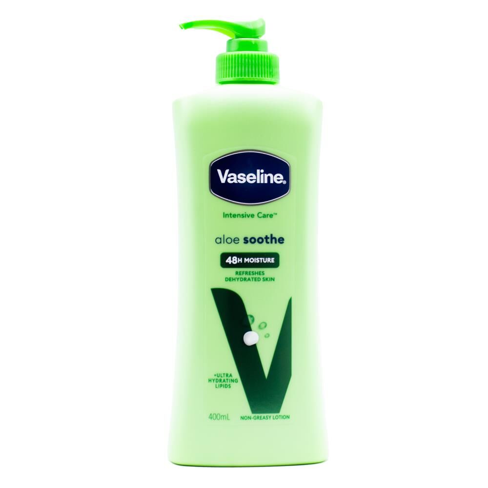 8PK Vaseline Intensive Care Aloe Soothe Body Lotion 400ml