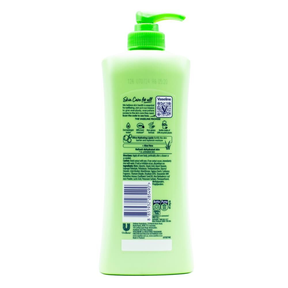 8PK Vaseline Intensive Care Aloe Soothe Body Lotion 400ml