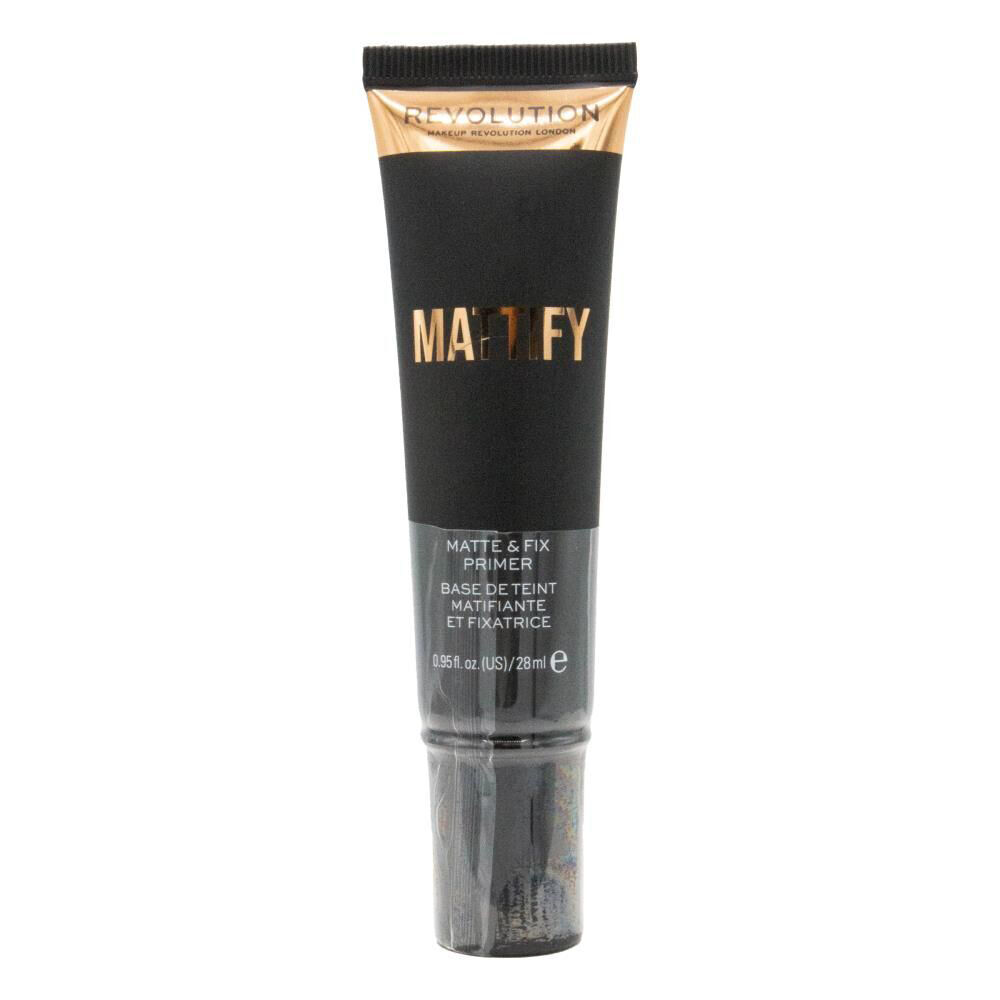 3PK Revolution Mattify Matte & Fix Primer 28ml Face Makeup Oil Control Base