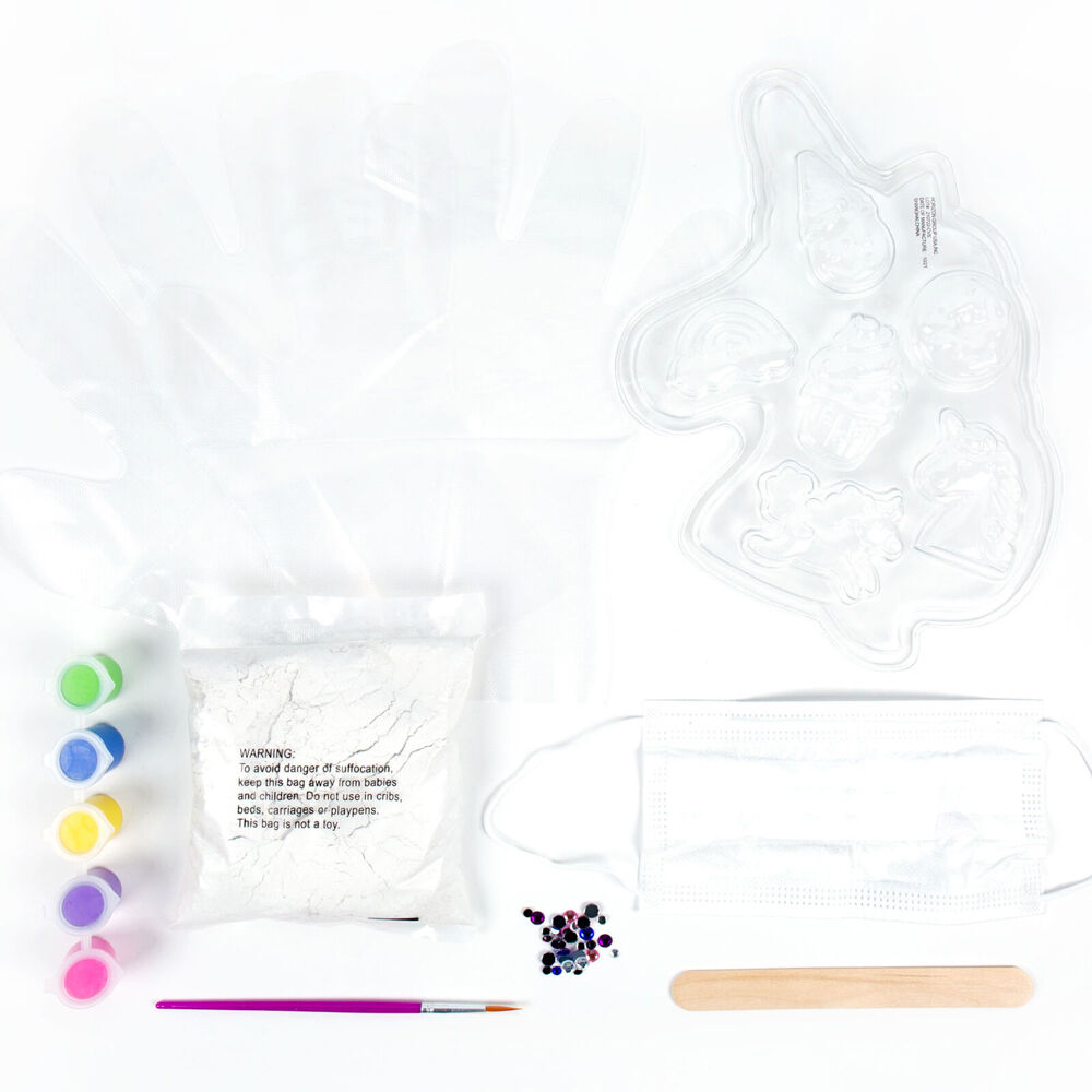 2PK Make It Mine Mold & Create Unicorn and Friends Childrens Ceramic Kit 6y+