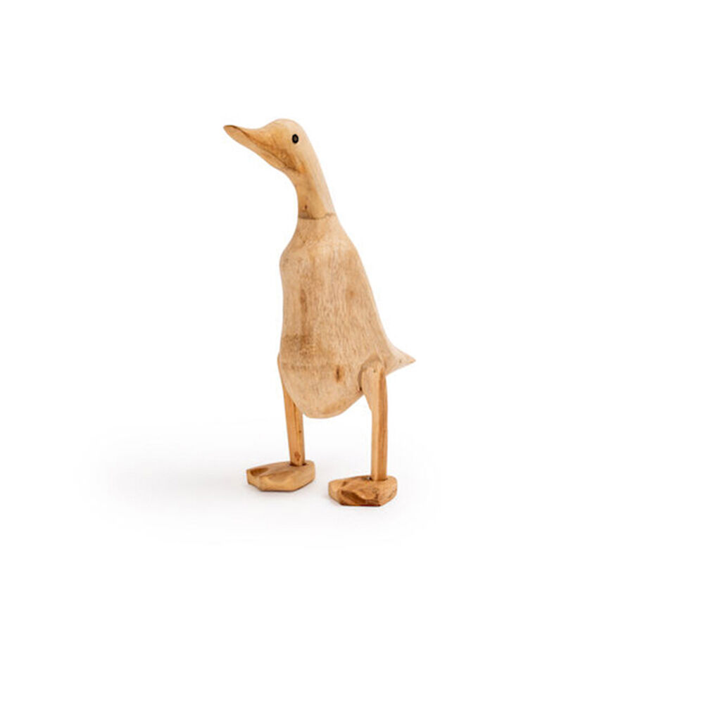 2PK Bamboo Duck Web feet Home Decor Small 33cm - Brown