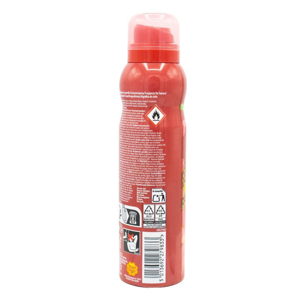 6PK Chupa Chups Body Spray Mist 150ml Cheeky Cherry Sweet Fruity Fragrance