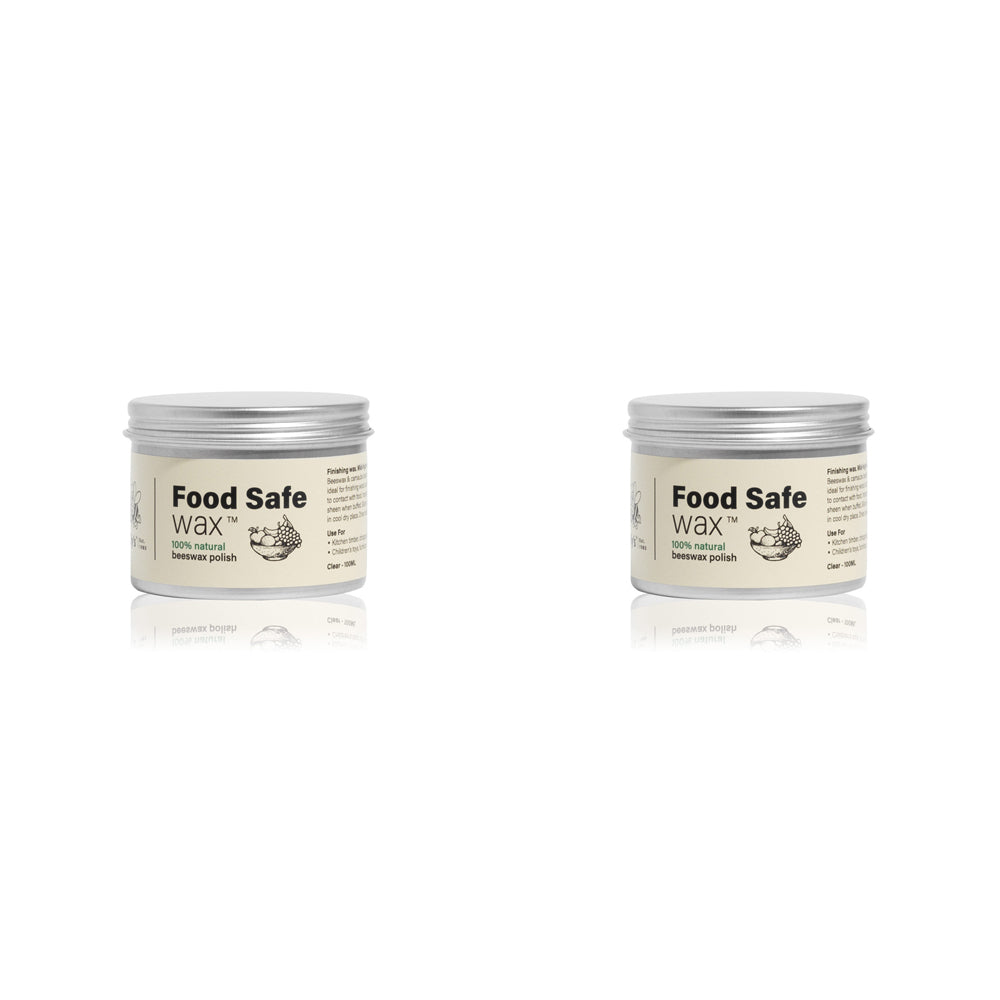 2PK Gilly's Natural Home/Kitchen Food Grade Safe Wax 100ml