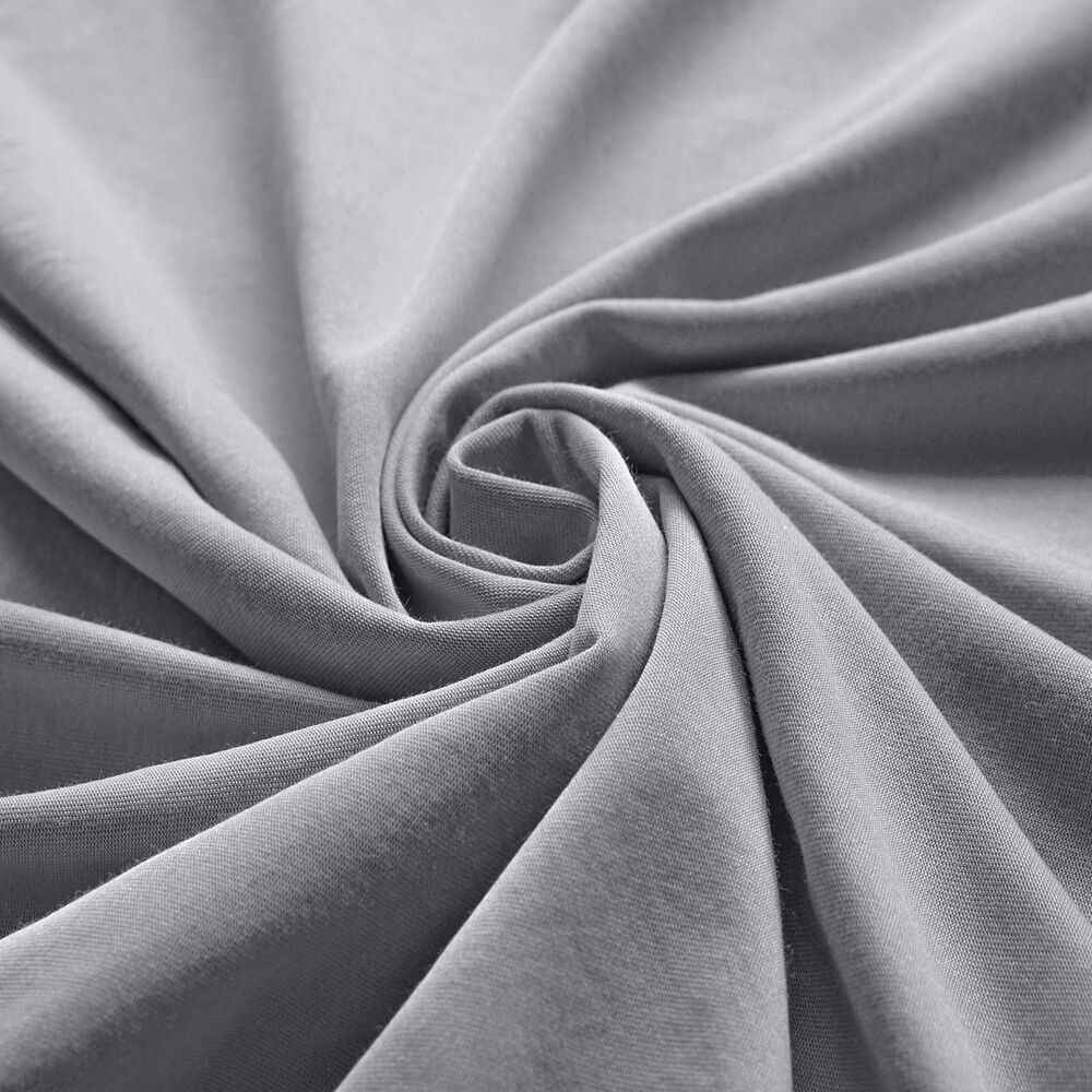 Royal Comfort Cotton Rich Sheet w/ 2x Pillowcases Set 1500TC Indigo