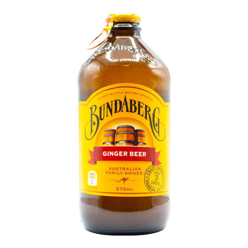 24PK Bundaberg 375ml Ginger Beer Non-Alcoholic Flavoured Drink