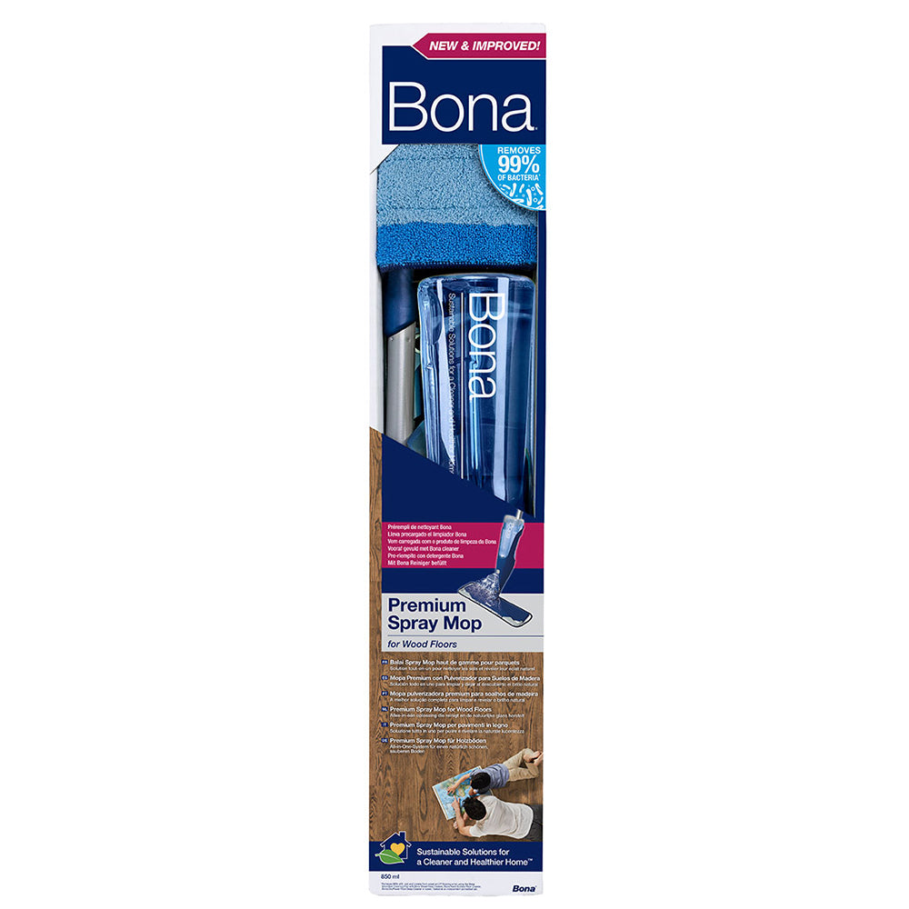 2PK Bona Spray Mop w/ Microfiber Cleaning Pad