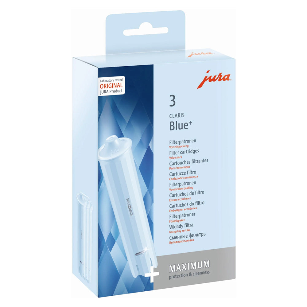 2x 3pc Jura Claris Blue+ Filter For Jura Coffee Machine