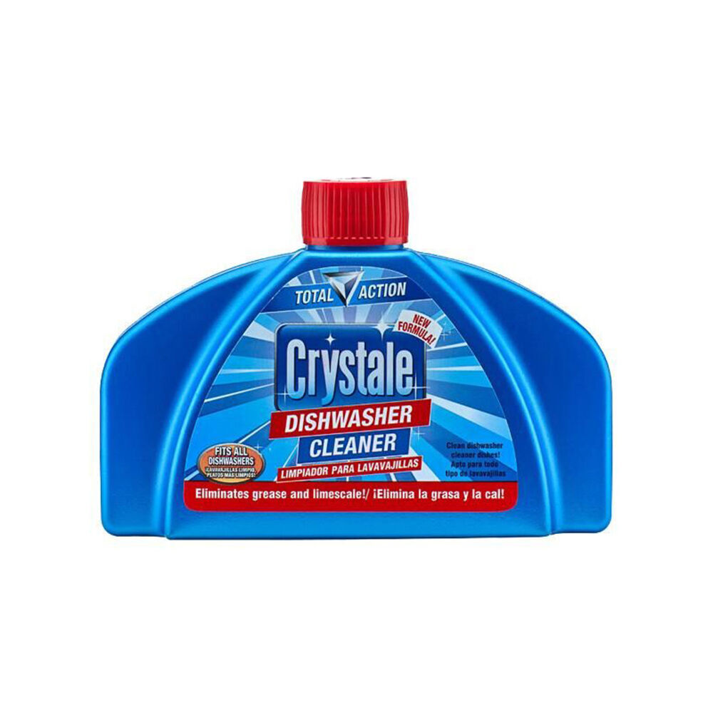 5PK Crystale Dishwasher Cleaner Liquid Grease Eliminator 250ml - Blue