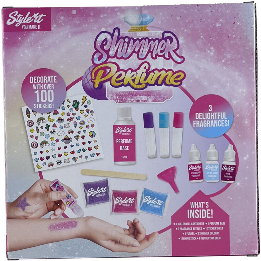 2PK Style It! Shimmer Perfume DIY Craft Kit Set Kids/Children 6y+