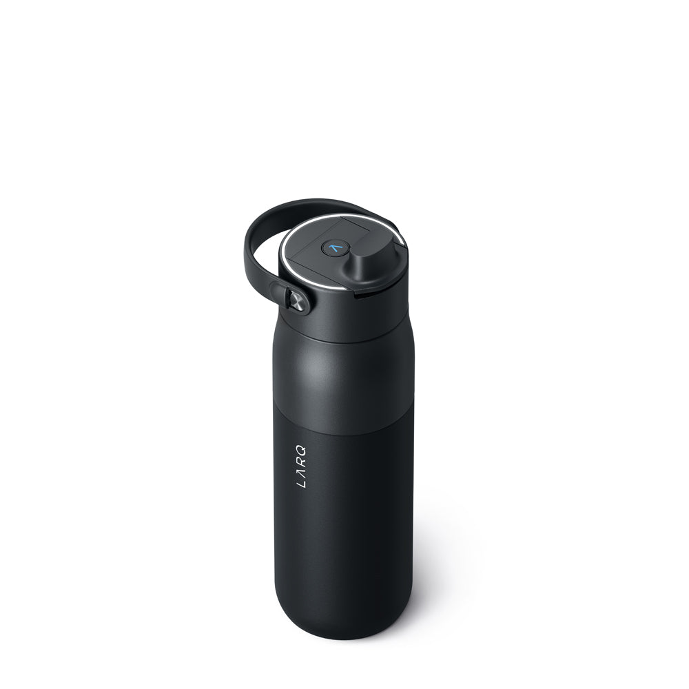 LARQ Bottle PureVis 2 with Essential Bottle Filter Obsidian Black 680ml