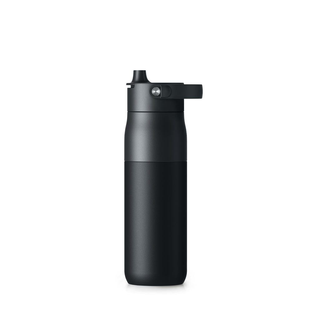 LARQ Bottle PureVis 2 with Essential Bottle Filter Obsidian Black 680ml