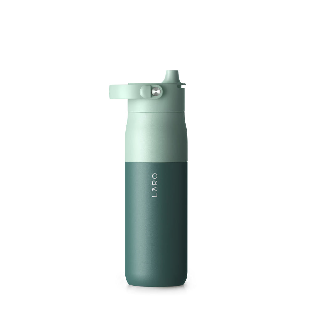 LARQ Bottle PureVis 2 with Essential Bottle Filter Eucalyptus Green 680ml