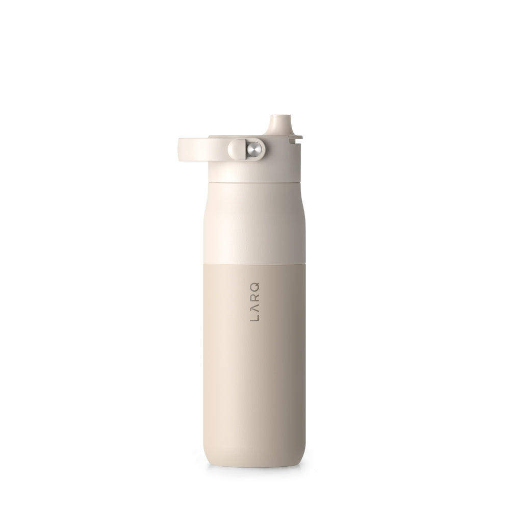 LARQ Bottle PureVis 2 with Essential Bottle Filter Mojave Dune 680ml