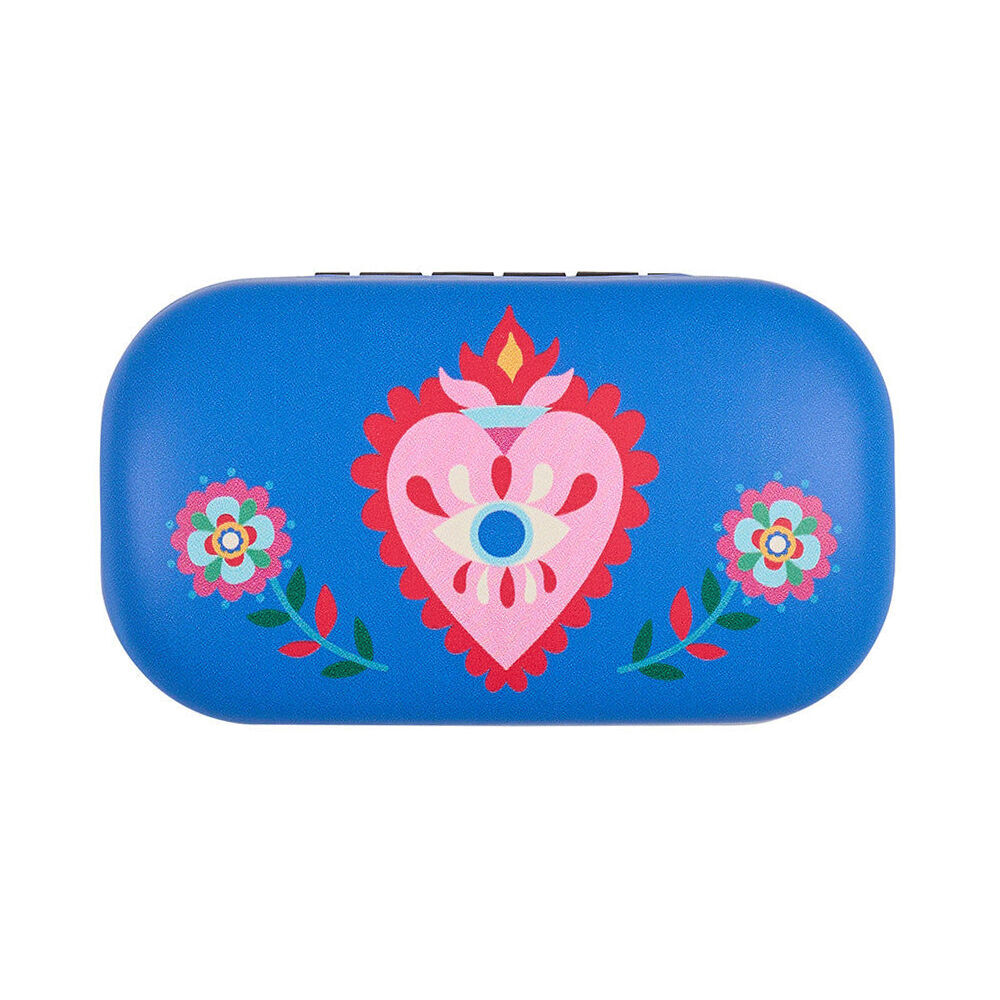 3PK Annabel Trends Safe Keeper Storage Case Organiser 8x5cm Fiesta Heart