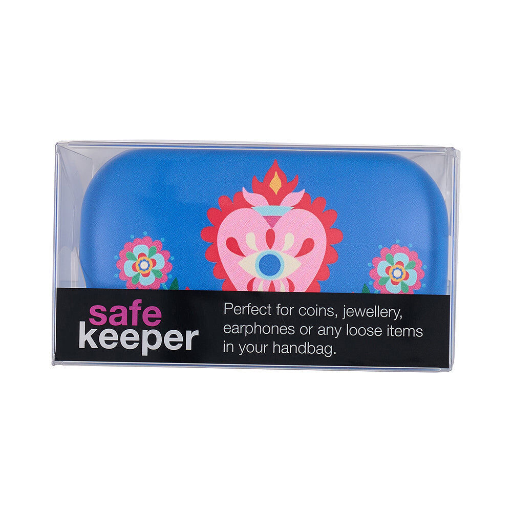 3PK Annabel Trends Safe Keeper Storage Case Organiser 8x5cm Fiesta Heart