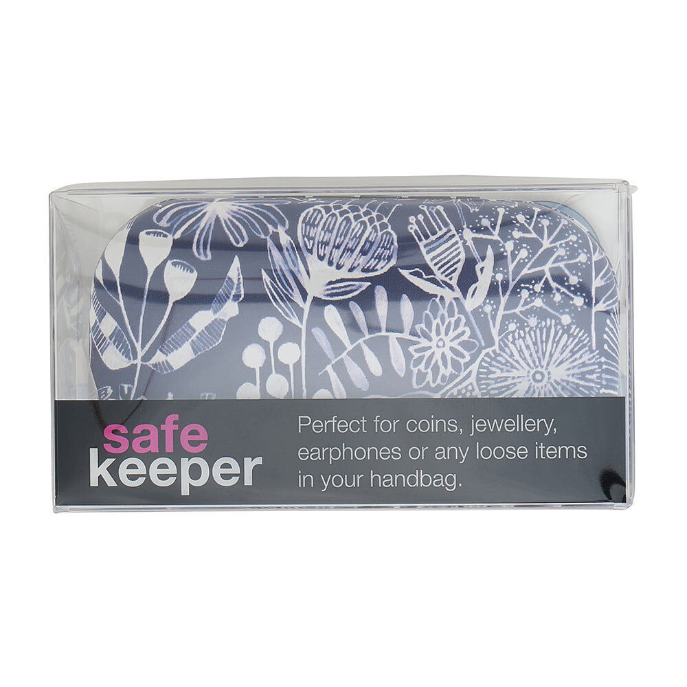 3PK Annabel Trends Safe Keeper Storage Case Organiser 8x5cm Navy Natives