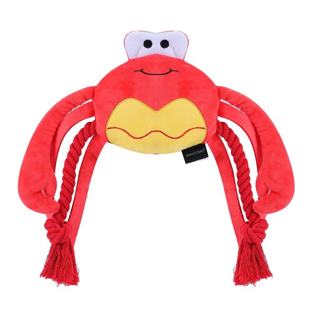 4PK Paws & Claws Under The Sea Plush Toy Nippy Crab 58x27x7cm