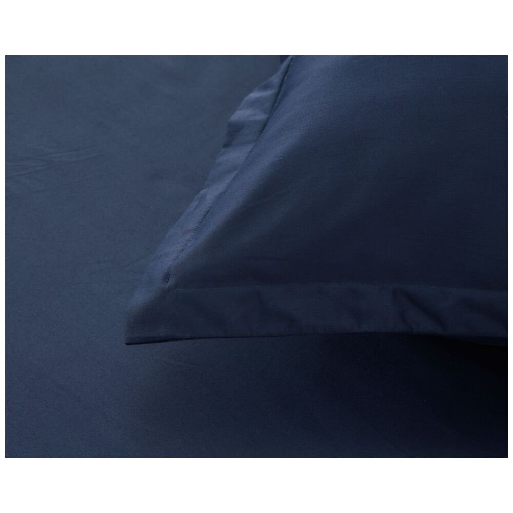 4PK Grosvenor House 500TC Egyptian Cotton Tailored European Pillowcase Navy Blue