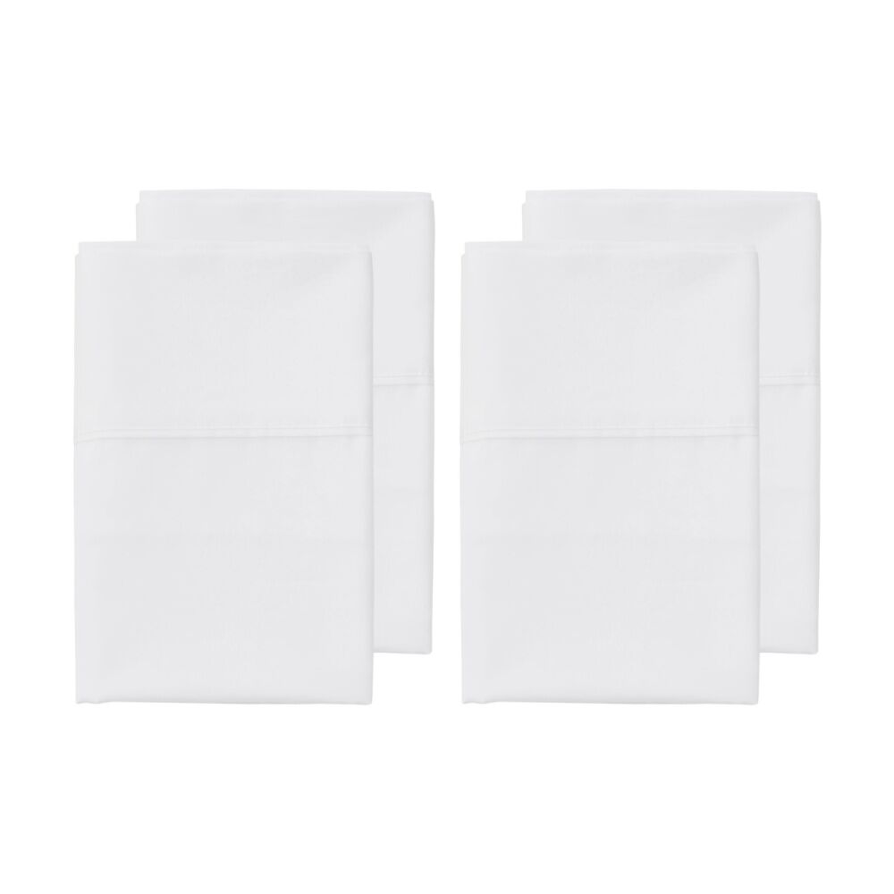 2x 2pc Grosvenor House 500TC Egyptian Cotton Standard Pillowcases White