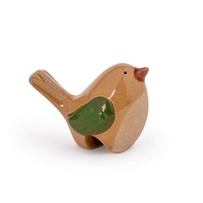 4PK Decorative Stoneware Bird Singing Potter 25cm Sculpture Decor