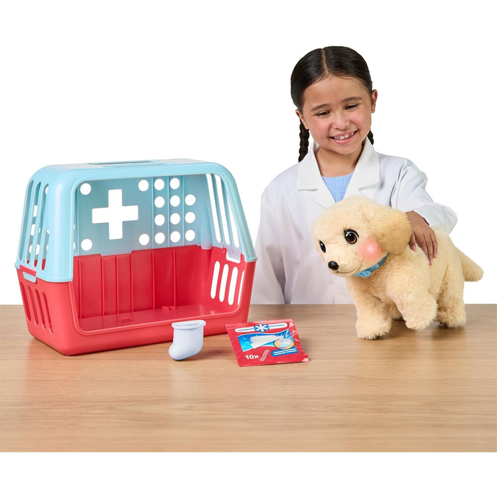 Little Live Pets Ouchies Single Pk Interactive Puppy Plush Toy