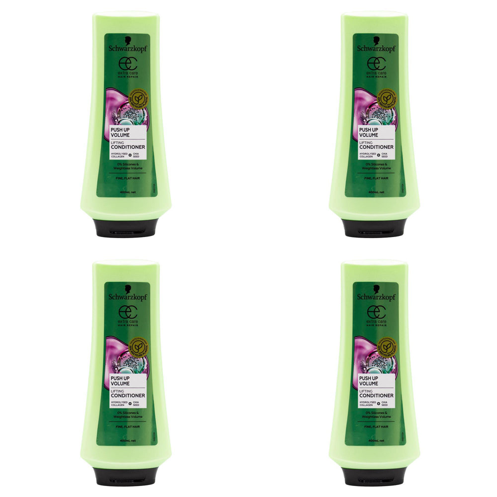 4PK Schwarzkopf 400ml Push Up Volume Lifting Conditioner