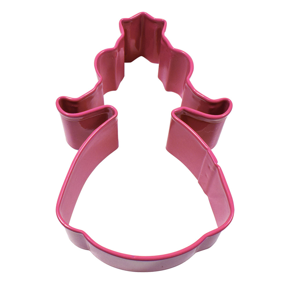 8PK R&M Princess Cookie Cutter Polyresin Coated Steel 12.05cm - Fuchsia