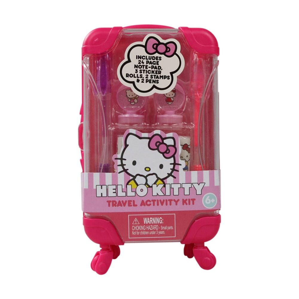 2PK Hello Kitty & Friends Craft Mini Travel Activity Kids Toy Set 6y+