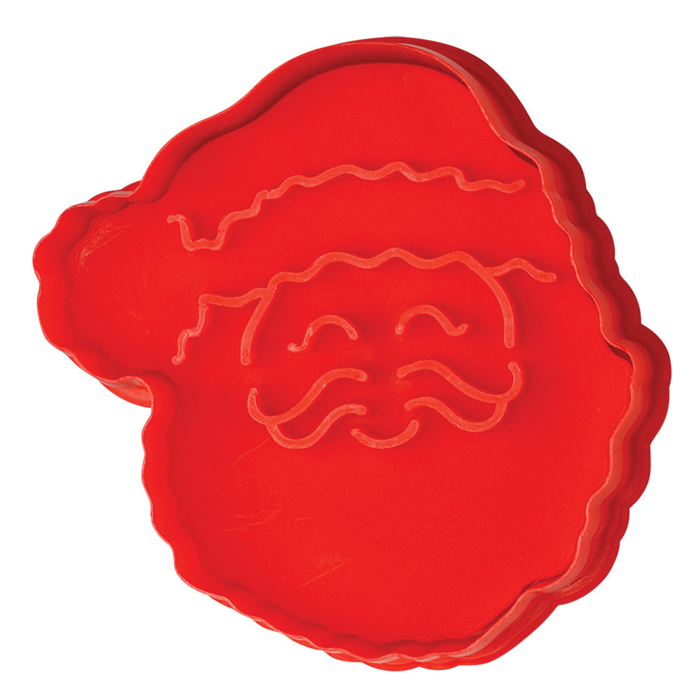 8pc R&M Christmas 3D Pastry & Cookie Coloured Stamper Set 7cm