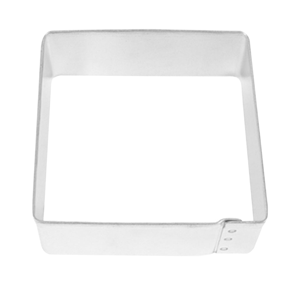 12pc R&M Tinplated Steel Santa Centrepiece Cookie Cutter Set - Silver