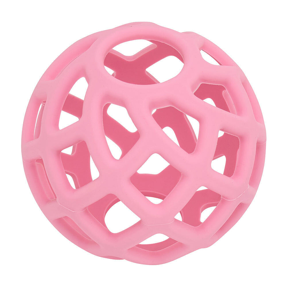 2PK Annabel Trends Silicone Ball Teether Baby Toy 8cm Pink 3m+