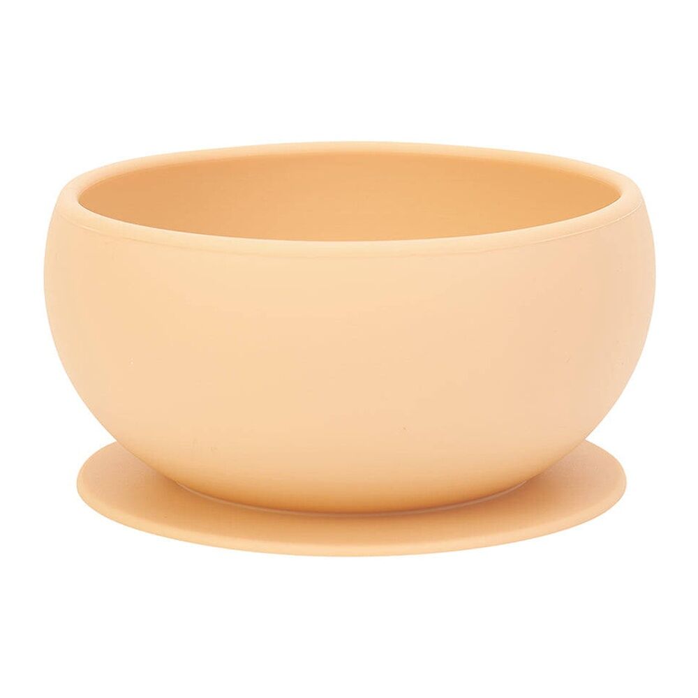 2PK Annabel Trends Silicone Suction Bowl 11.5cm - Caramel