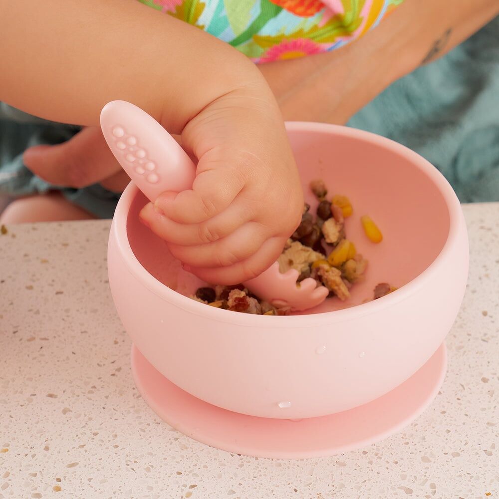 2PK Annabel Trends Silicone Suction Bowl 11.5cm - Lemon