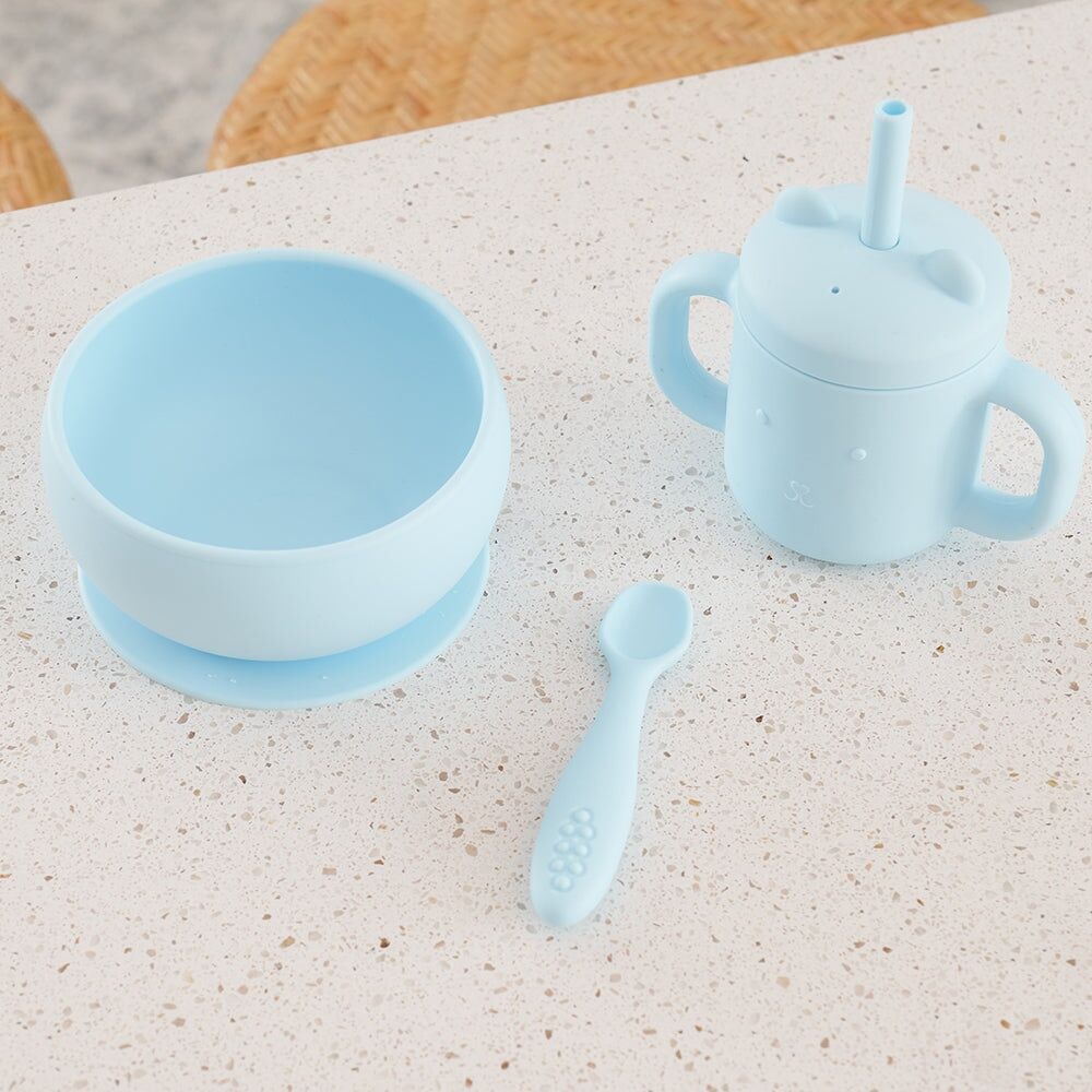 2PK Annabel Trends Silicone Suction Bowl 11.5cm - Lemon