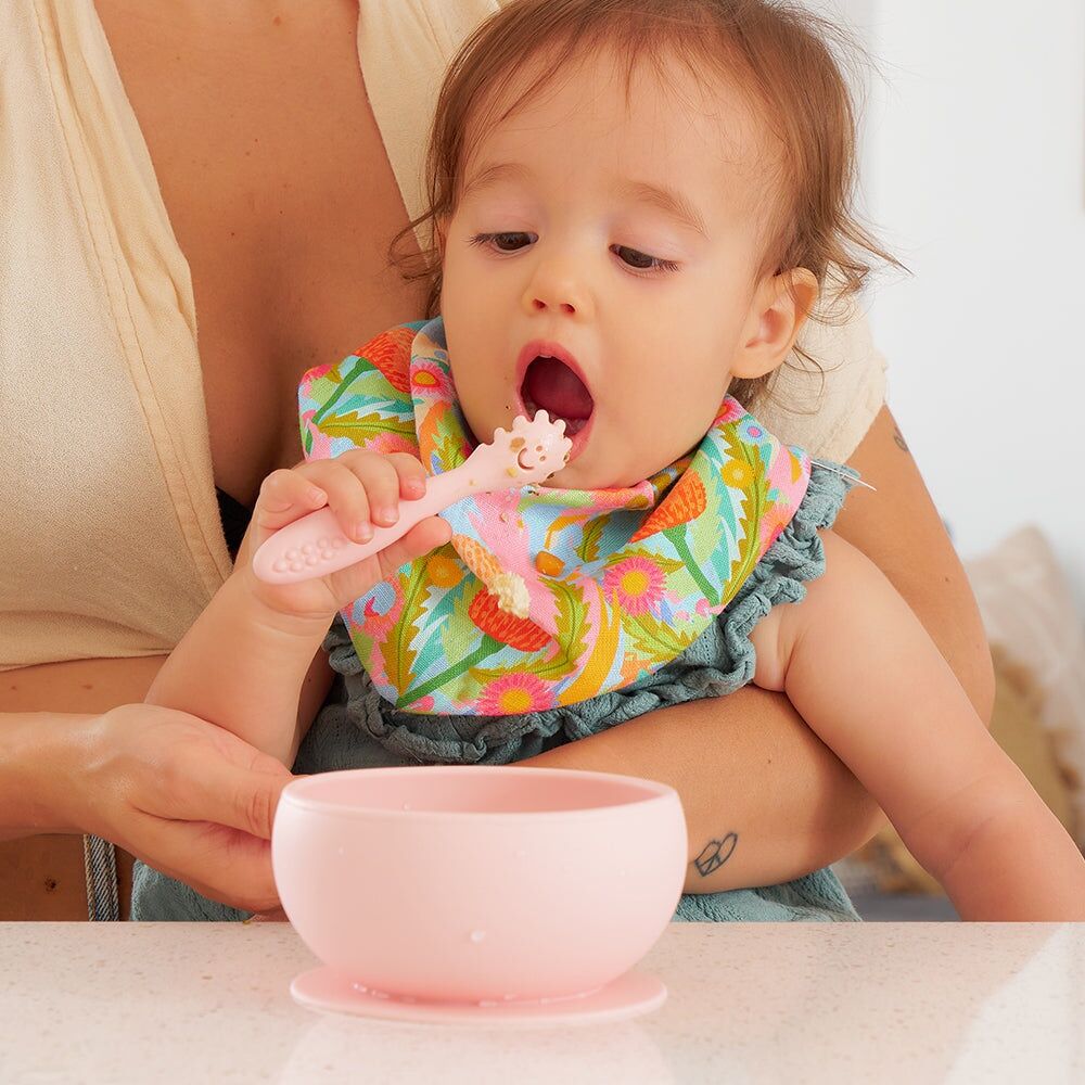2PK Annabel Trends Silicone Suction Bowl 11.5cm - Lemon