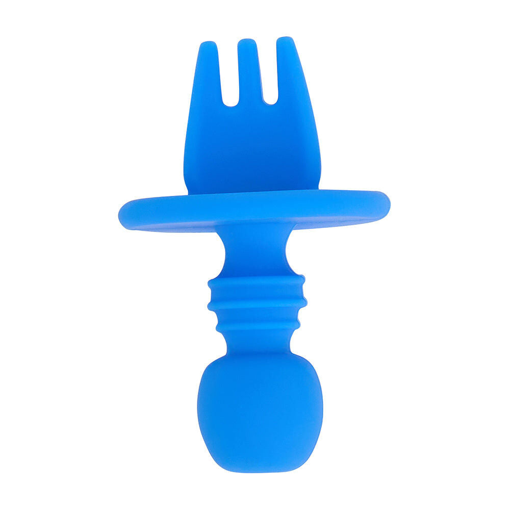 4pc Annabel Trends Silicone Little Spoon & Fork Baby/Toddler - Blue