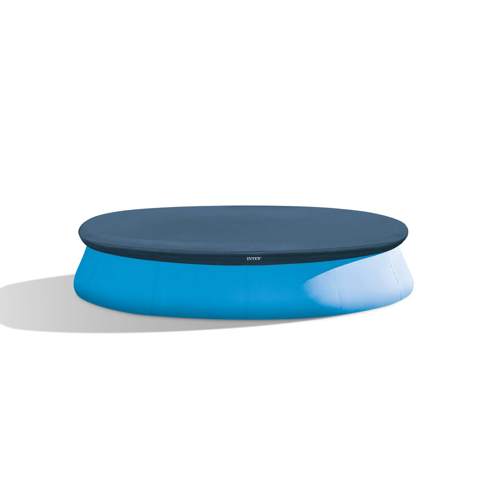 2PK Intex Easy Set Outdoor Pool Cover Round 3.9mx30cm - Blue