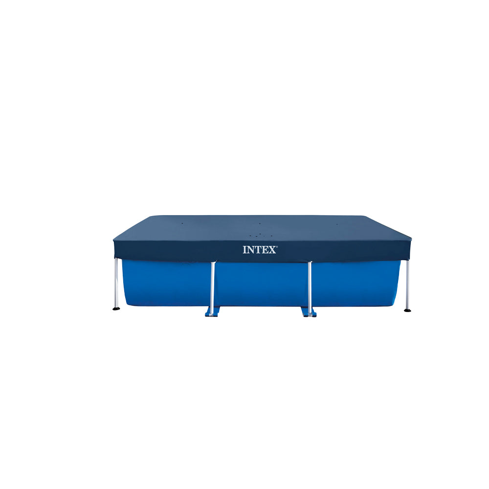 2PK Intex Pool Cover Rectangle 2.6mx1.6m For 28270 - Blue