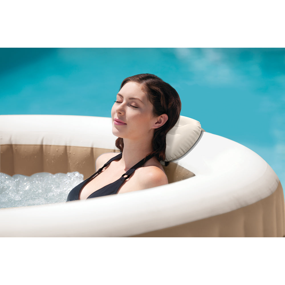 3PK Intex Inflatable PureSpa Headrest Removable Head Support - Beige
