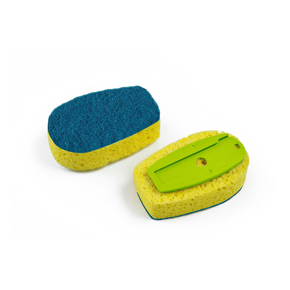 2x 2pc Full Circle Suds Up Dish/Plate Sponge Refill Replacement Head